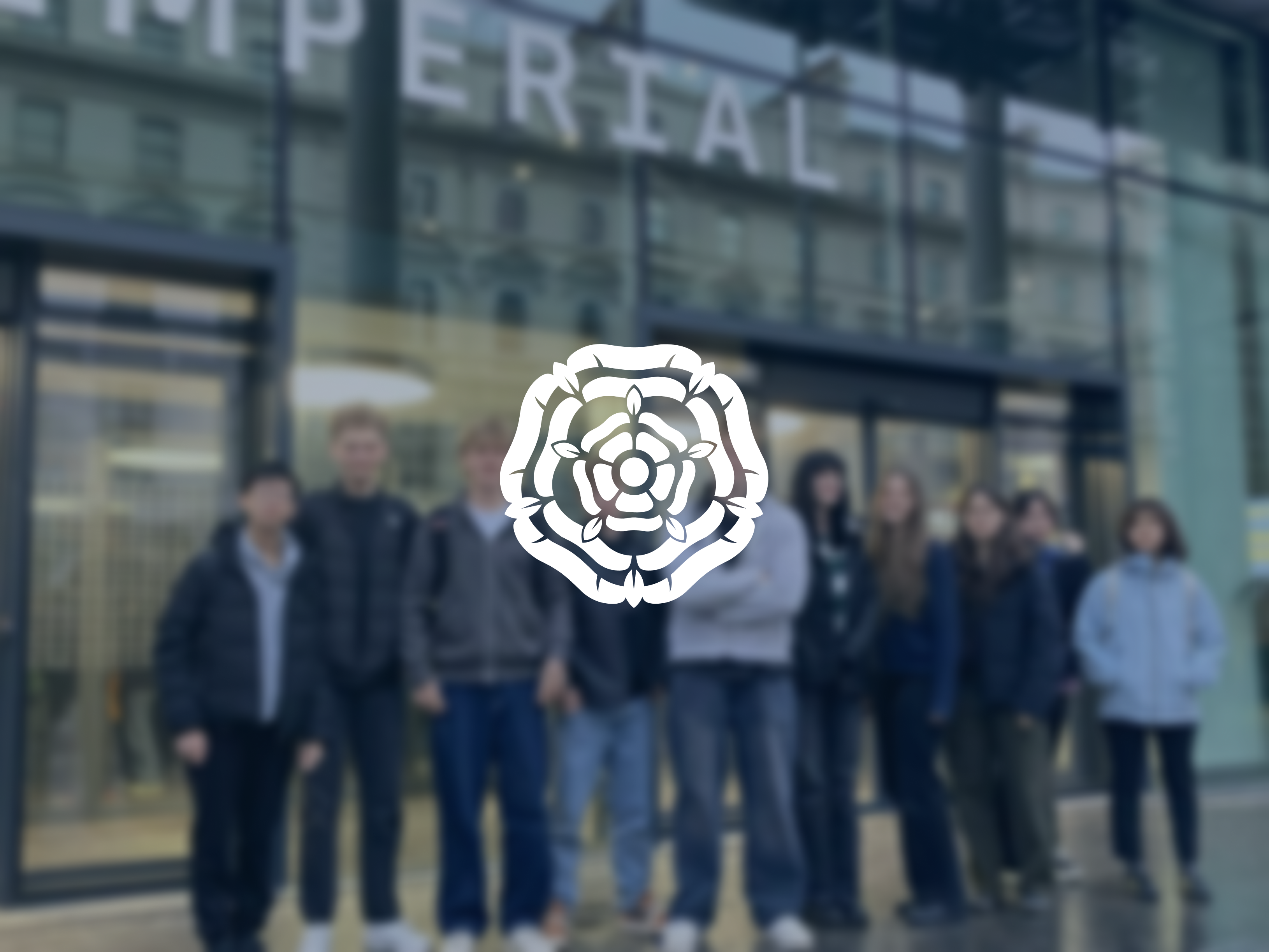 The Berkhamsted UKSDC team standing in front of Imperial College in London